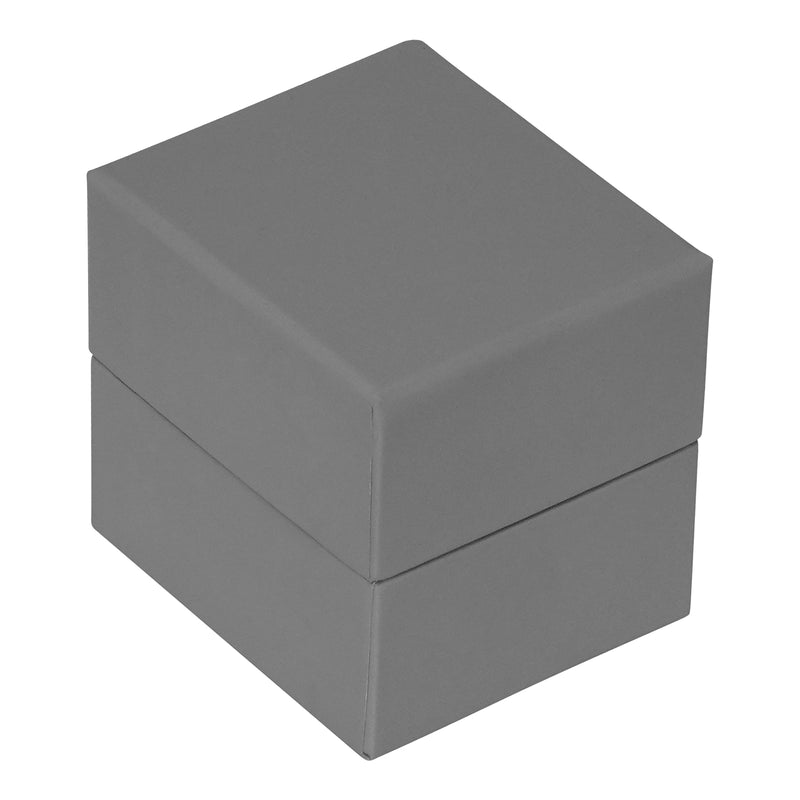 Suede Earring Box with Matching Two Piece Packer