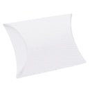 White Swirl Cardboard Pillow Boxes