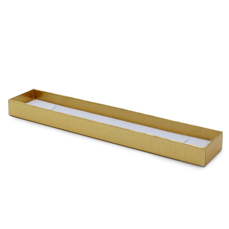 Two-tone Paper Bracelet Box with Gold Accent