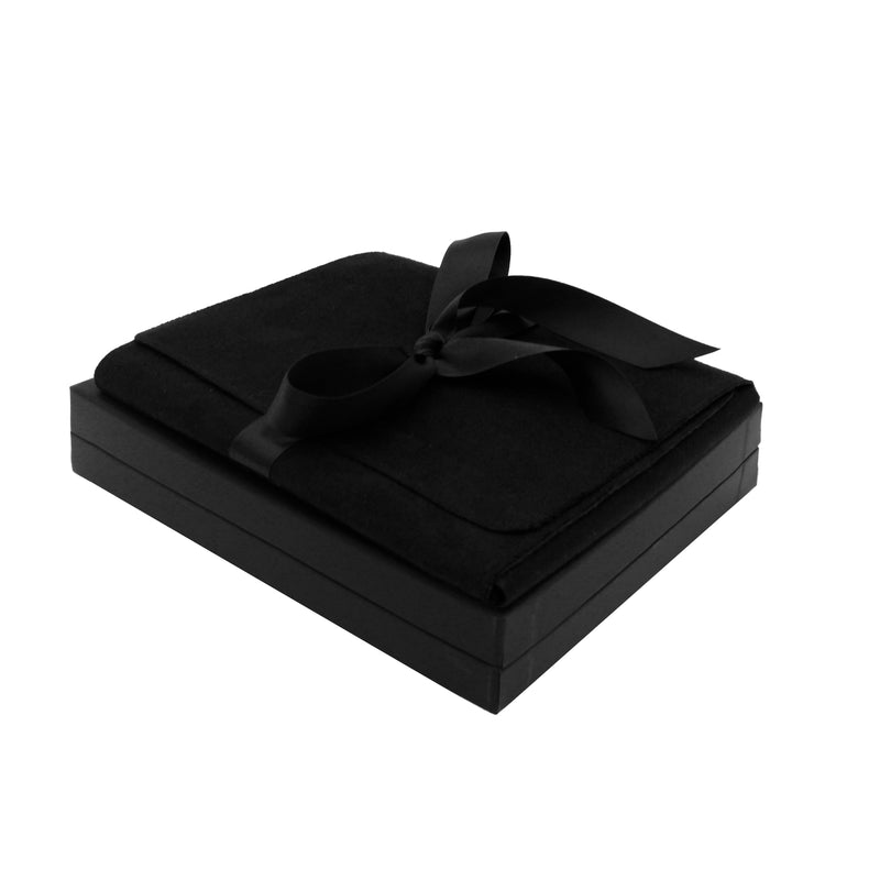 Suede Necklace Folder with Matching Two Piece Packer