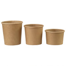 Paper Soup Cups with Lids