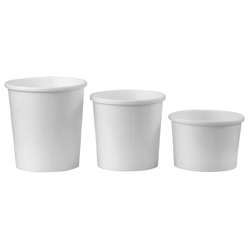 Paper Soup Cups with Lids