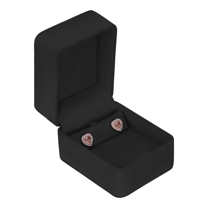 Suede Earring and Pendant Multi Box with Matching Two Piece Packer