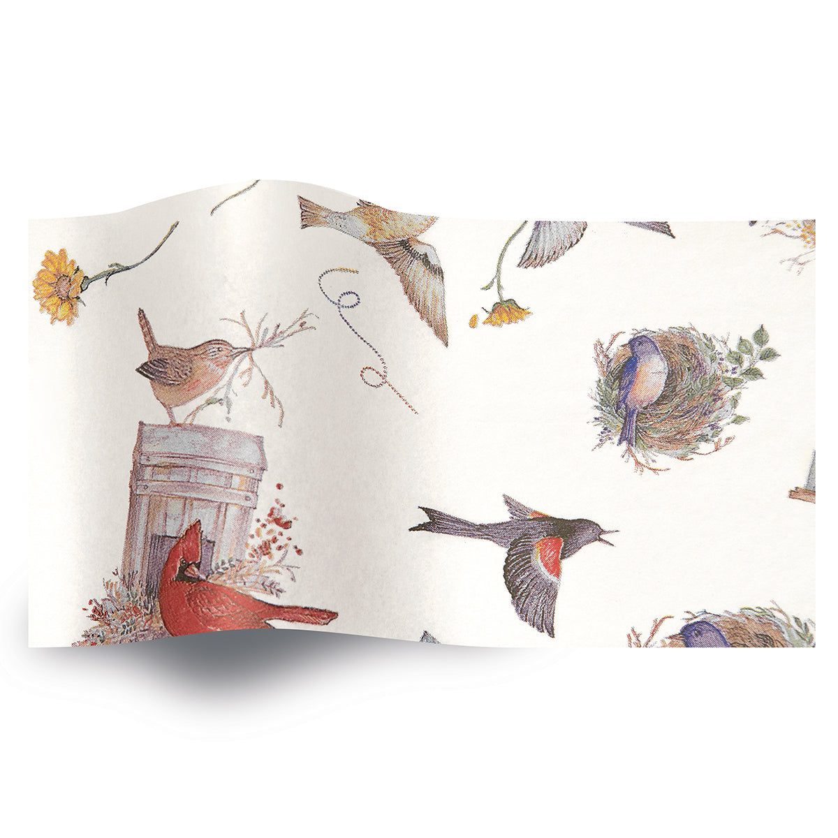 Birds Nest Printed Tissue Paper