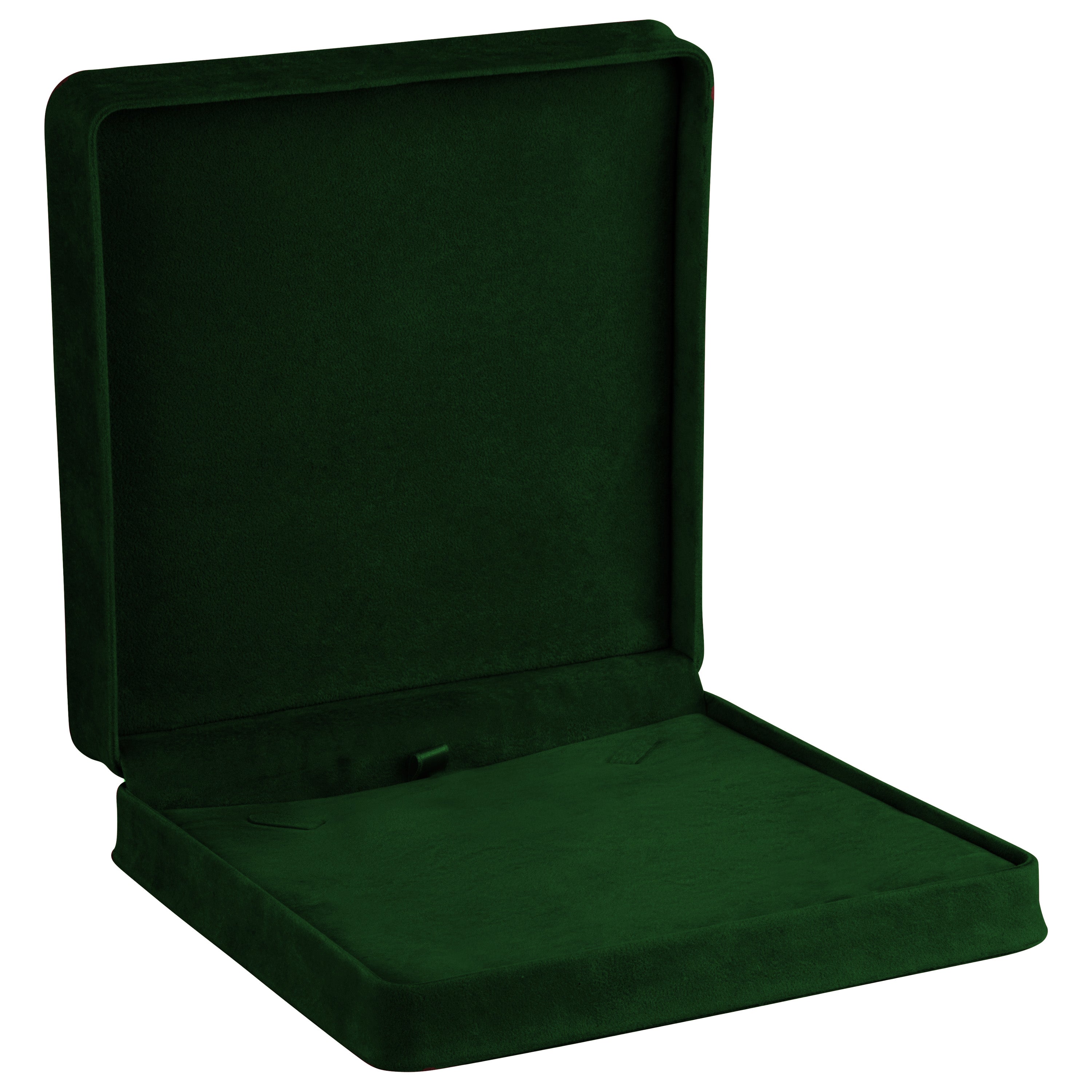 Suede Pearl Box with Matching Suede Interior