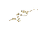 Wired Edge Iridescent Fabric Ribbon