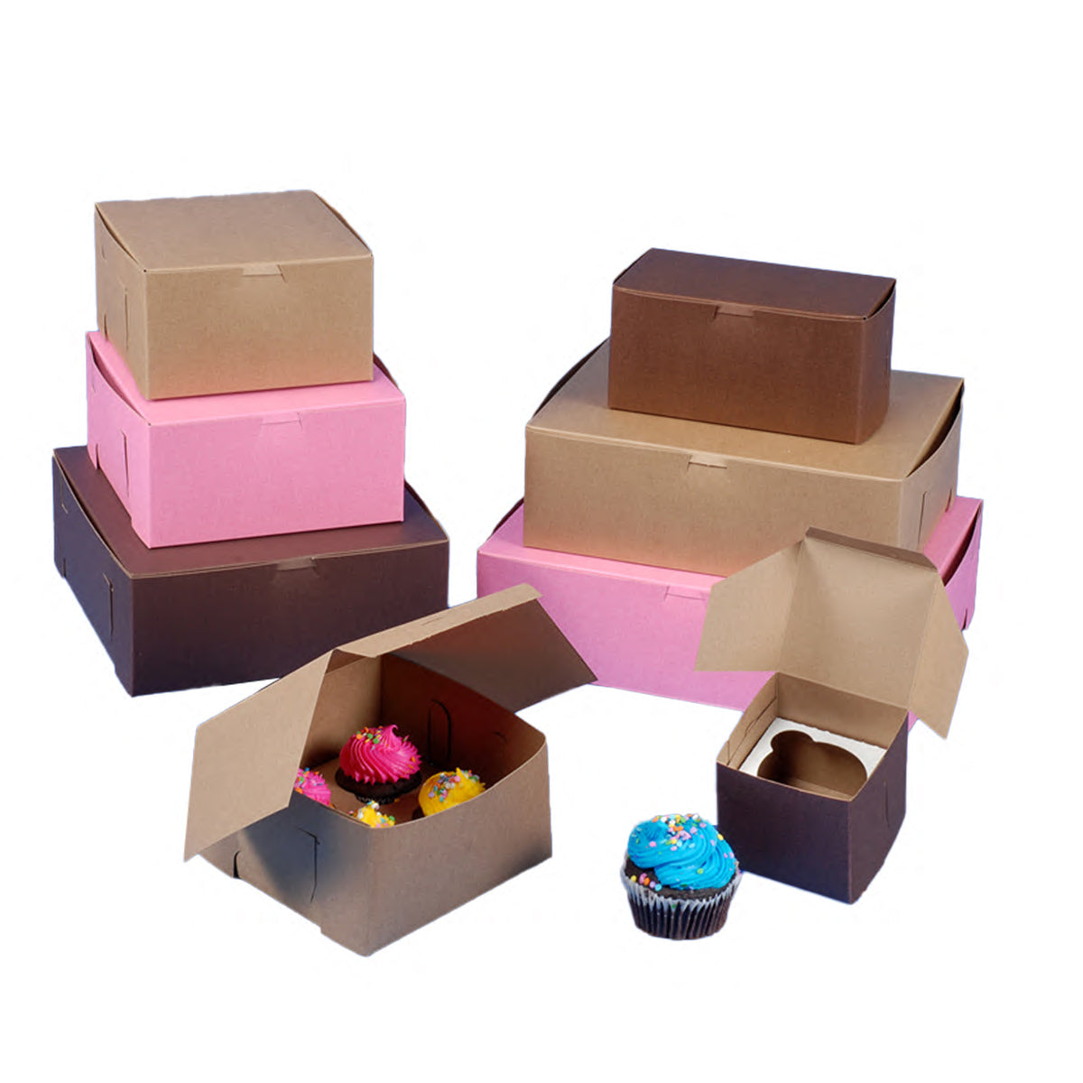 Lock Corner Bakery Box (1-Piece)
