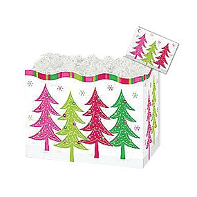 Festive Trees Gift Basket Boxes