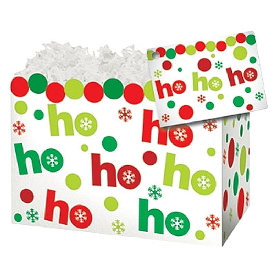 Ho Ho Dots Gift Basket Boxes