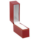 Paper Covered Standing Bangle Box with Gold Accent