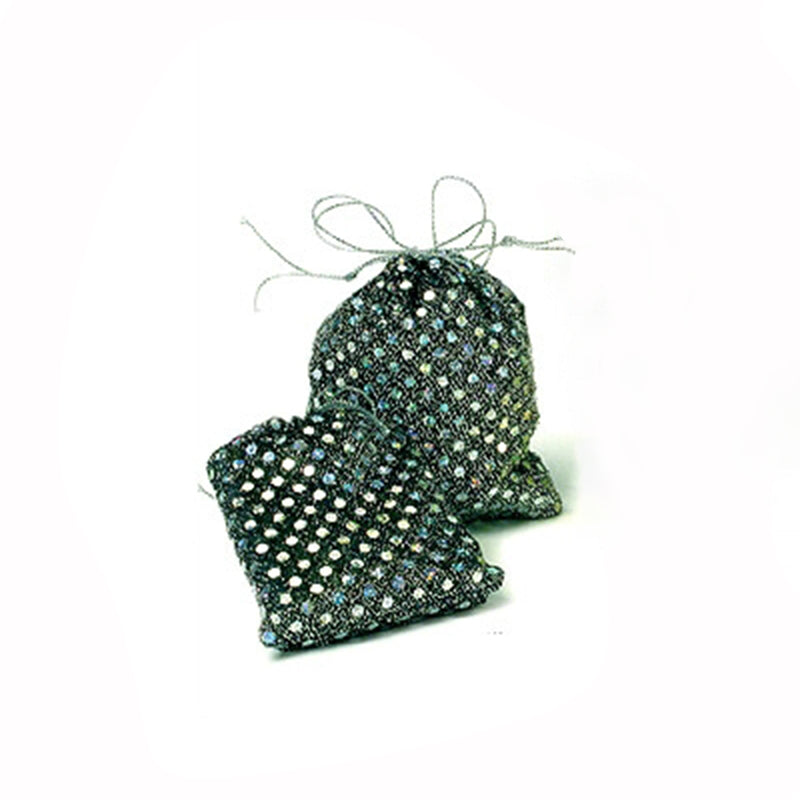 Sequined Organza Pouch