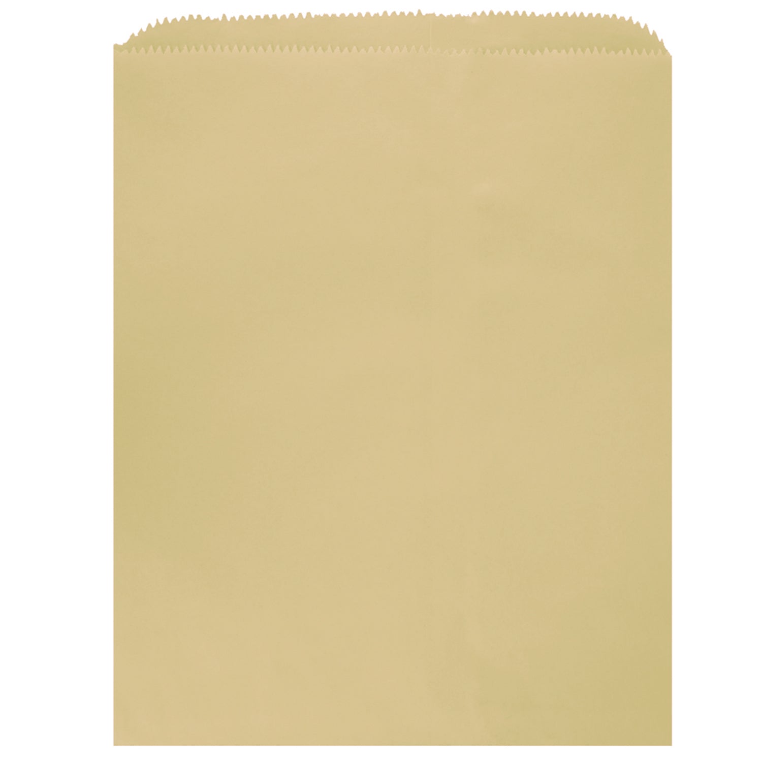 Colored Flat Paper Merchandise Bag