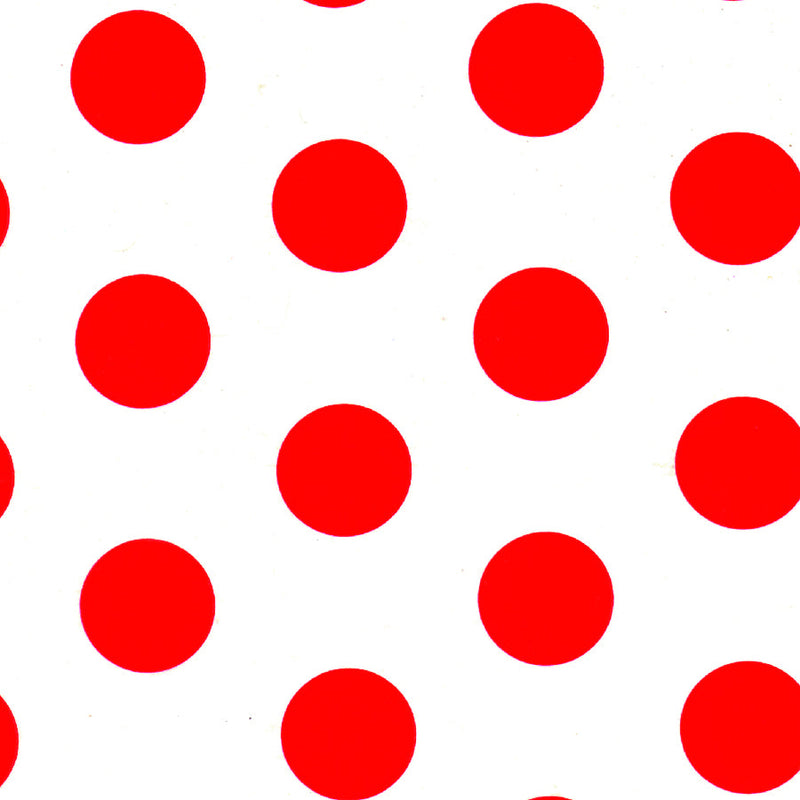 Red Dots Printed Tissue Paper