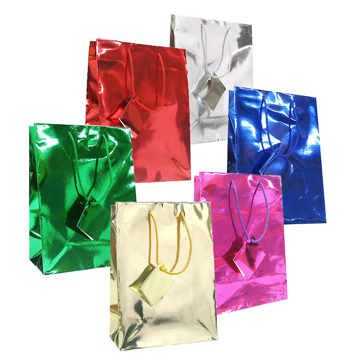 Euro Tote Metallic Paper Bag