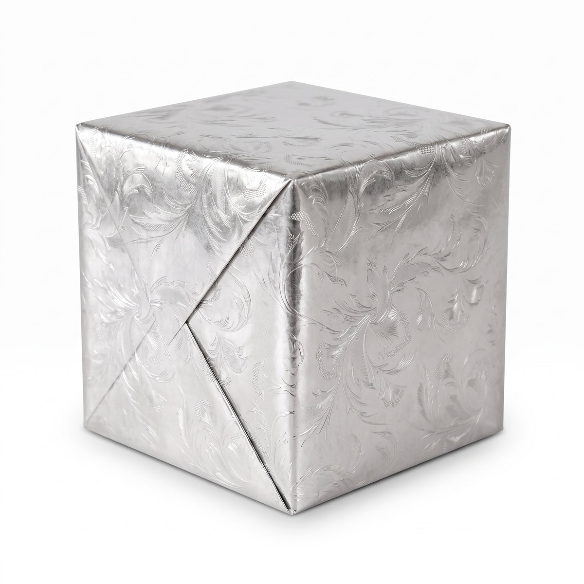 Silver Vine Metallic Jewellers' Wrapping Paper