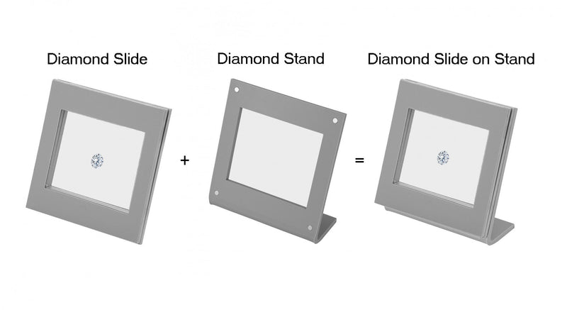 Diamond Slide Display Stand Collection