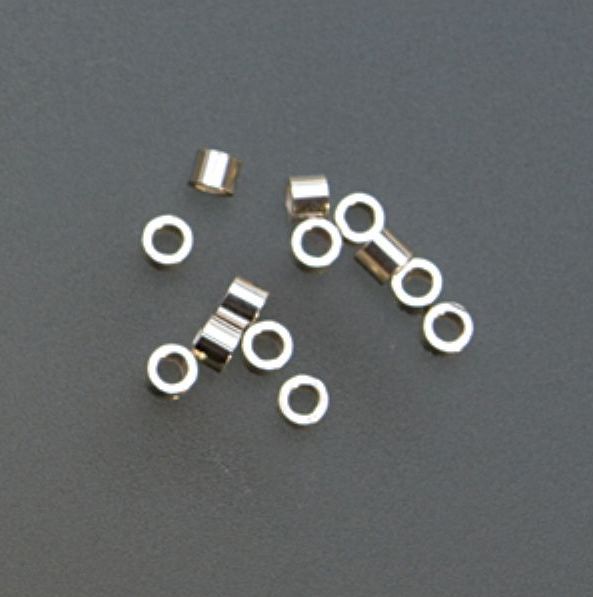 Sterling Mini Tube Crimps
