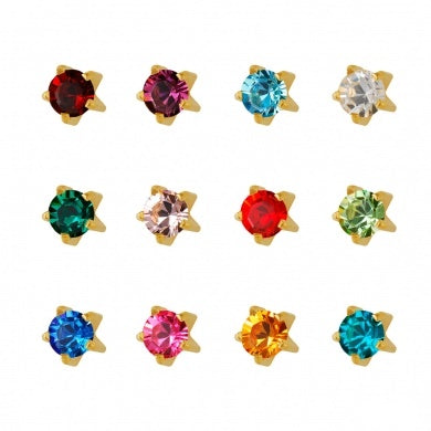 Assorted Tiffany Birthstars Earrings