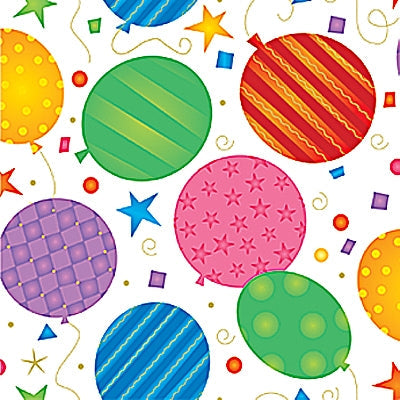 Festive Balloons Printed Tissue Paper
