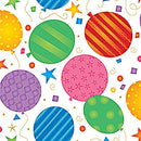 Festive Balloons Printed Tissue Paper