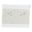 Flocked Velvet Pierced Earring Card