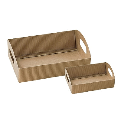 Natural Ribbed Confection Boxes
