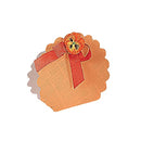 Orange Linen Confection Boxes