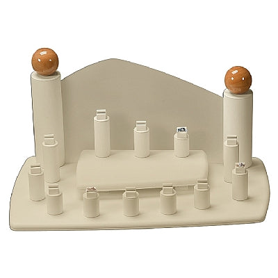 Champagne Full Range Ring Display