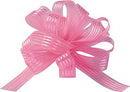 Satin Striped Stop and Lock Bow