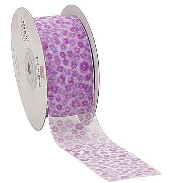 Printed Flowers Ribbon