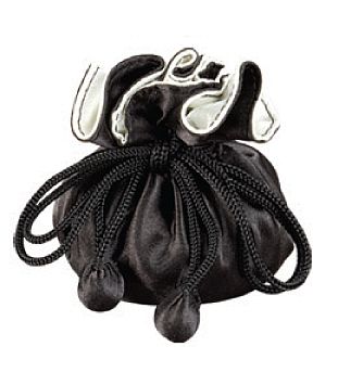 Drawstring Satin Pouch