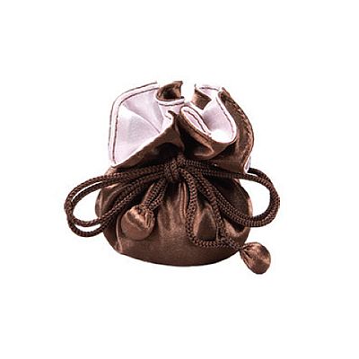 Drawstring Satin Pouch