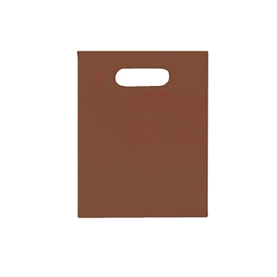 Brown Double Die Cut Plastic Bag