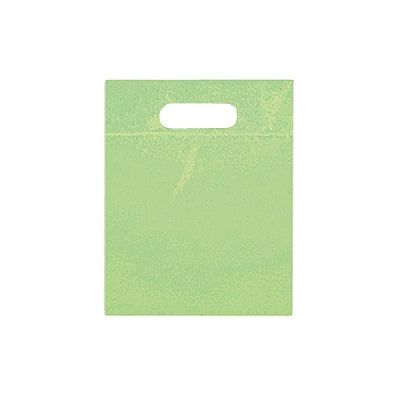 Lime Double Die Cut Plastic Bag