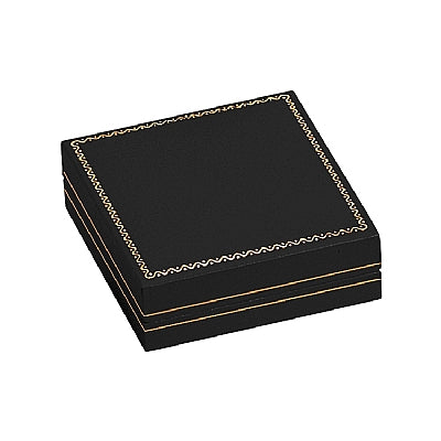 Paper Covered Universal Box with Gold Accent - Reversible Pad