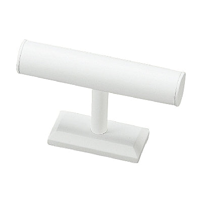 Leatherette Single T-Bar Watch and Bangle Jewelry Display