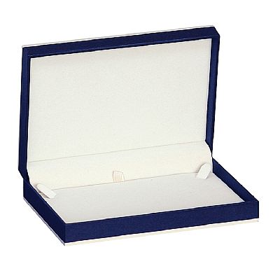 Paper Covered Pearl Box with Fine Contrasting Rim