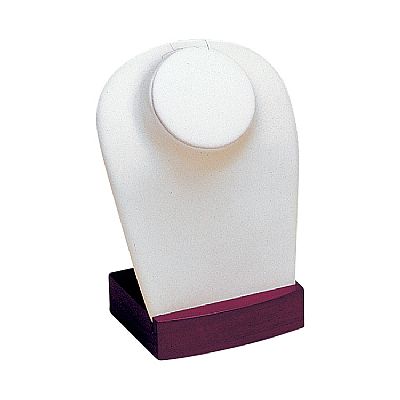 Leather & Wooden Necklace Stand