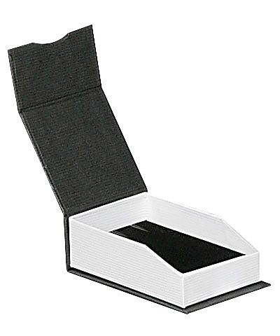 Elegant Paper Pendant Box with a Unique Magnetic Ribbon