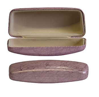 Large Hard Shell Lightning Grain Eyeglass Case