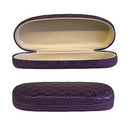 Braid Weave Leatherette Eyewear Case