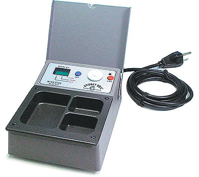 3-Well Wax Tray with LID