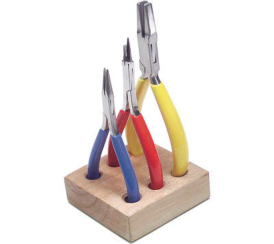 Wood Holder For 3 Pliers