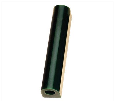 Ring Tube Green Flat Sided 1x1 5-8