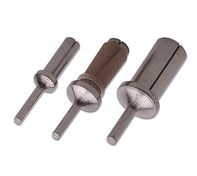 Sanding mandrels Set of Three