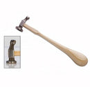 German-Style Chasing Hammer with Head Diameter of 1"