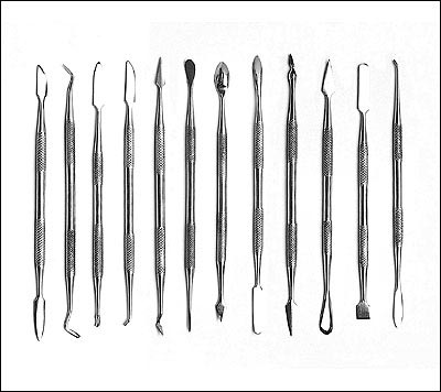 DOUBLE ENDED CARVERS SET OF 12