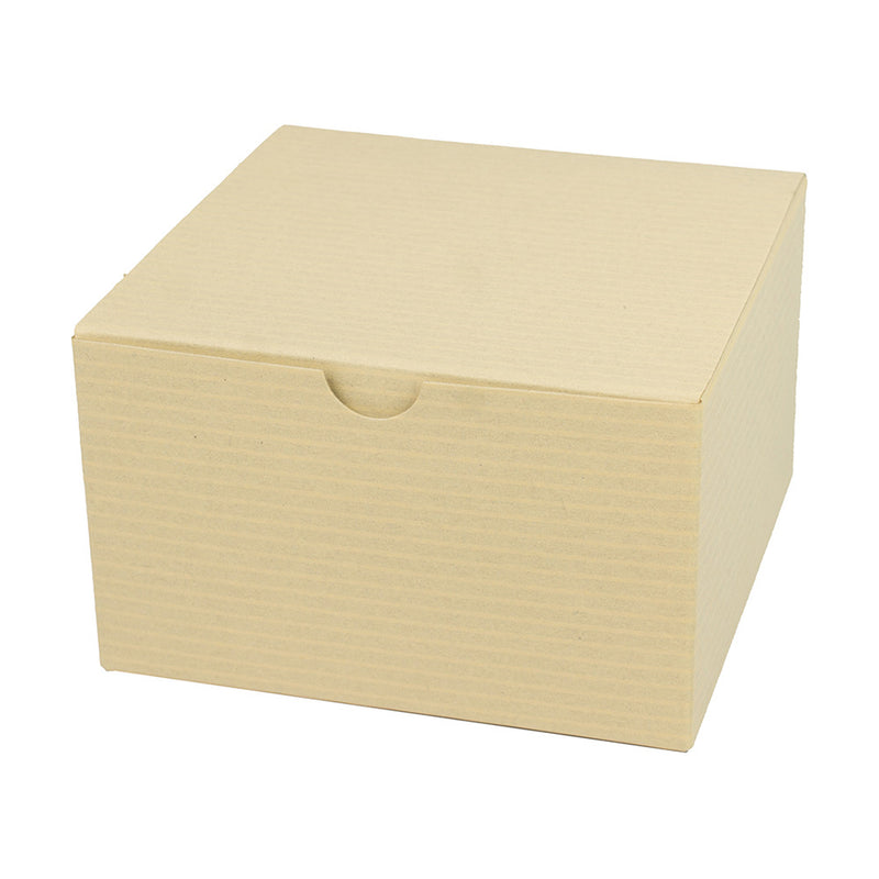 Oatmeal One-Piece Pop-Up Boxes