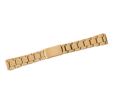 Men's Watch Band-Adjustable Link- Yellow