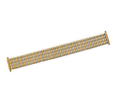 Men's Watch Band-Expandable- Two Tone
